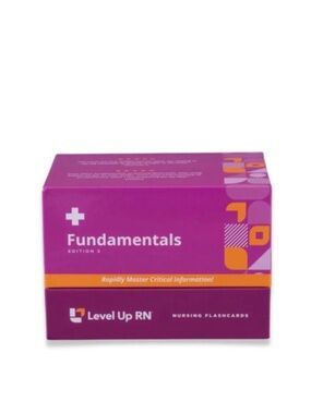 Level Up RN Fundamentals Nursing Flashcards Edition 3.0